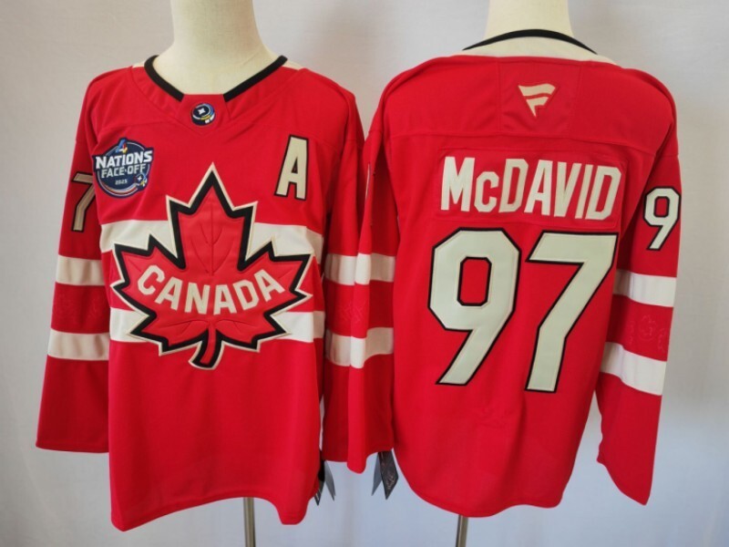 Canada #97 Connor McDavid Canada Olympics Edition