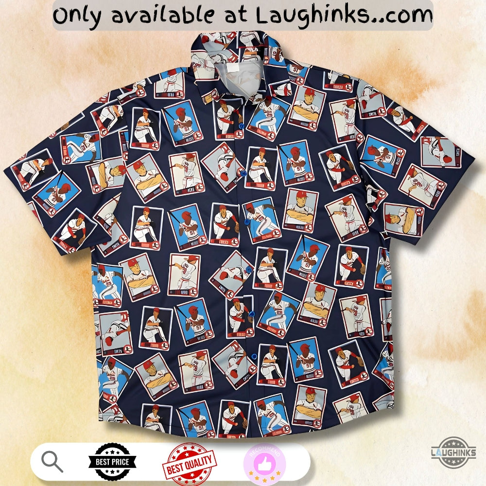 Cardinals Hall Of Fame Baseball Card Hawaiian Shirt Giveaway 6 September 2025