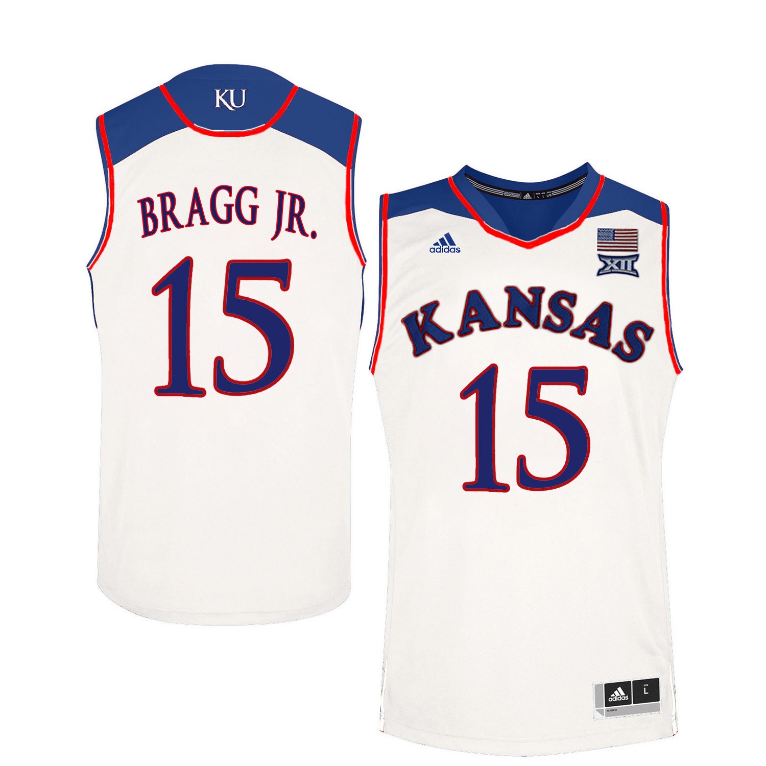 Carlton Bragg Jr. 15 White