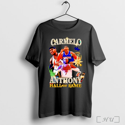 Carmelo Anthony Hall Of Fame T Shirt