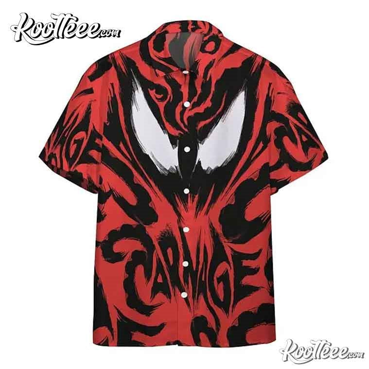 Carnage Red Venom Hawaiian Shirt