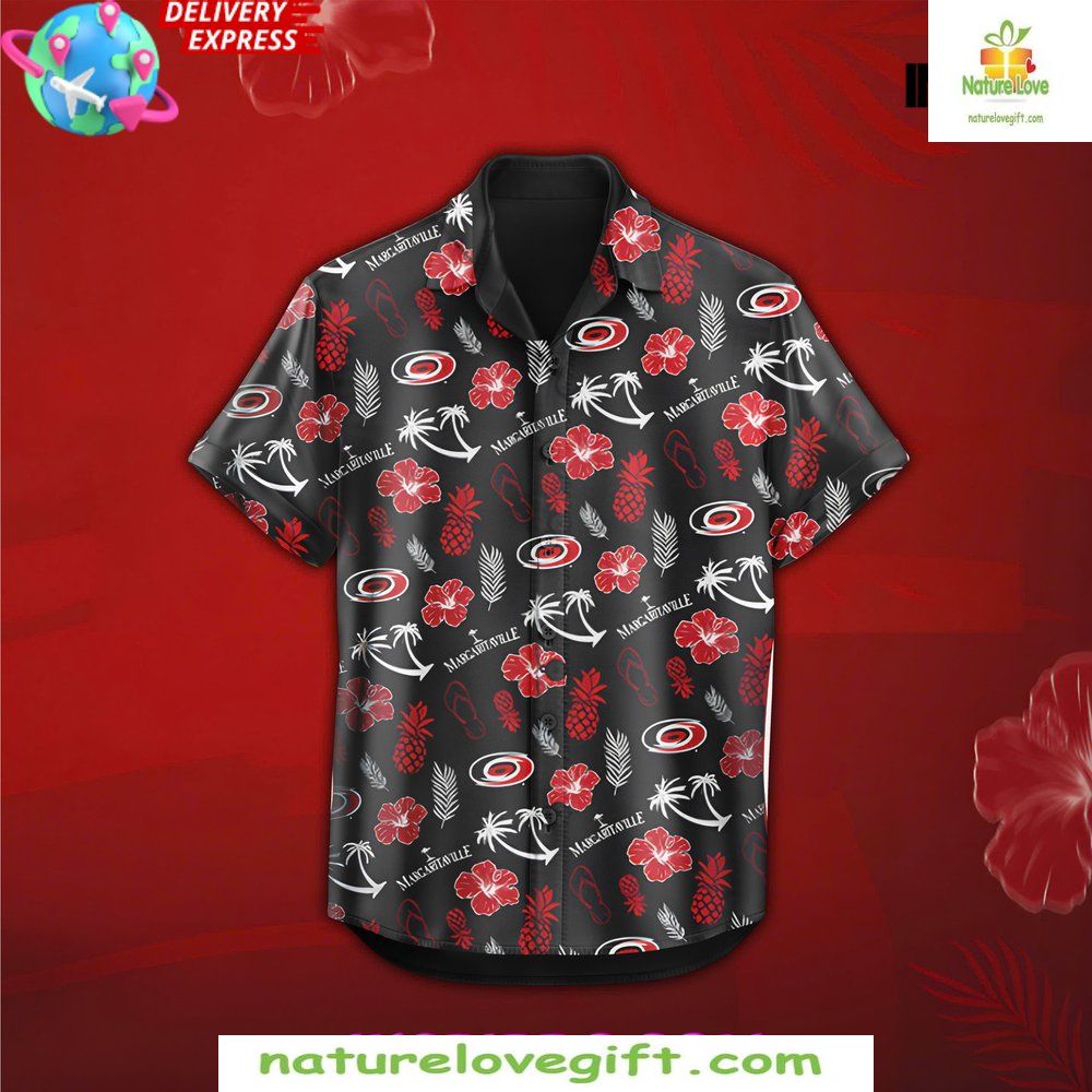 Carolina Hurricanes Margaritaville Night 2026 Hawaiian Shirt Fan Gear