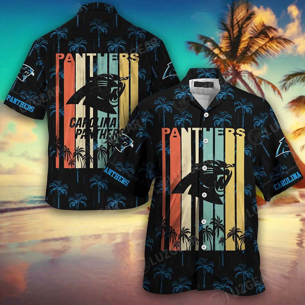 Carolina Panthers Hawaiian Shirt Gridiron Breeze 686369