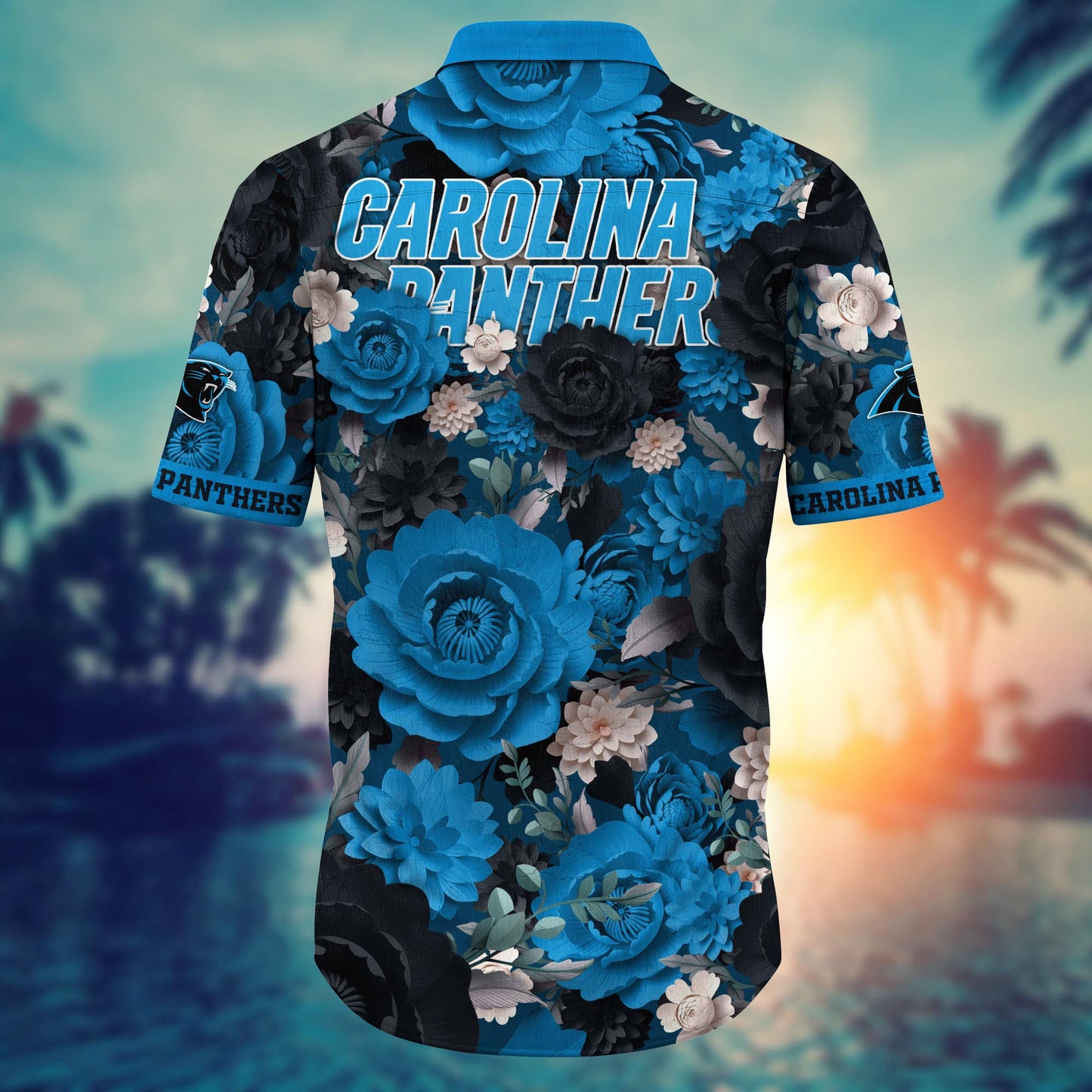 Carolina Panthers Hawaiian Shirt Wave Rider Victory 357731