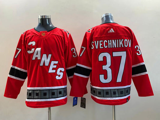 Carolina Hurricanes #37 Andrei Svechnikov Style 2