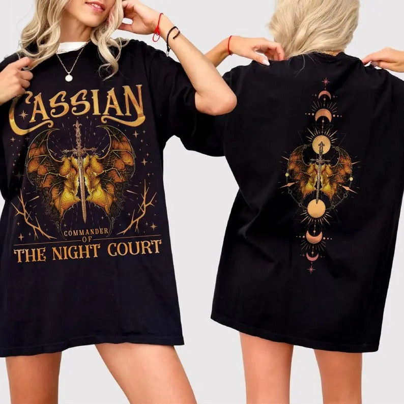 Cassian shirt | Commander Of The Night Court shirt | Bat Boys shirt | Acotar shirt | Court Crescent City shirt Hoodie,...