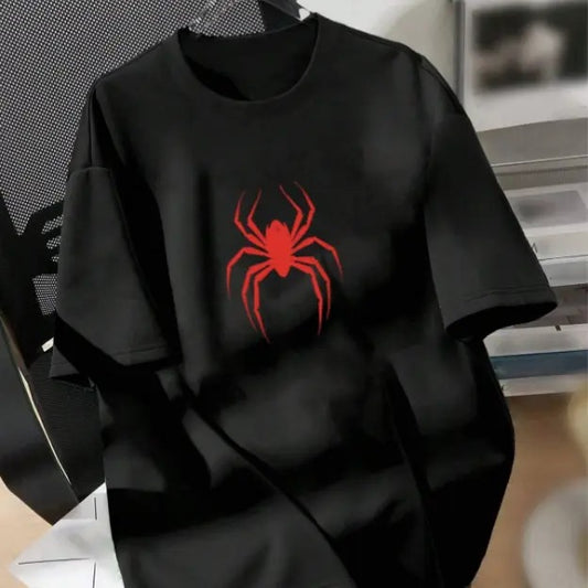 Casual Round Neck Knit Spider Printed T-Shirt, Sweatshirt, Hoodie Size S- 3XL,Gift For Women Top Womenswear Underwear...
