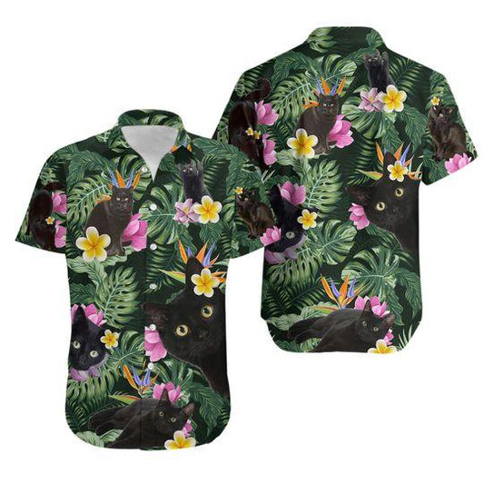 Cat powered by cat hawaii hawaiian shirt gift for family and friend 2709961