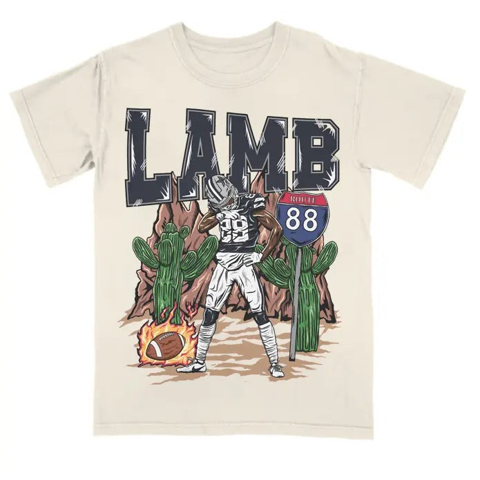 Ceedee Lamb Tee Gift For Fan - Men's Casual T-shirt - Menswear Hoodie, Sweatshirt | InkThreadWorks.com