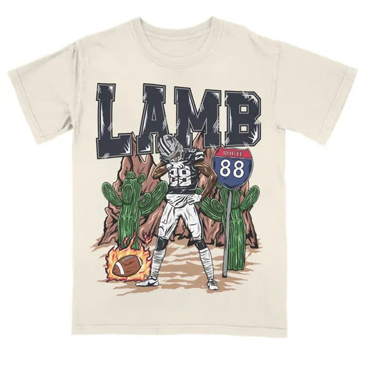 Ceedee Lamb Tee Gift For Fan - Men's Casual T-shirt - Menswear Hoodie, Sweatshirt | InkThreadWorks.com