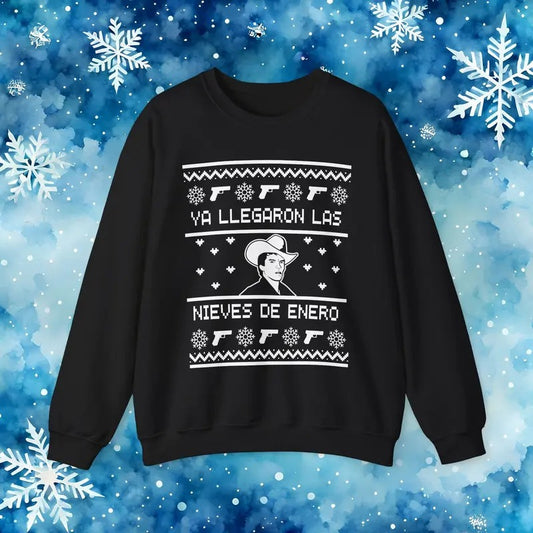 Chalino Ya Llegaron Las Nieves de Enero Ugly Christmas Sweater Sweatshirts sweater couple T-Shirts, Hoodie