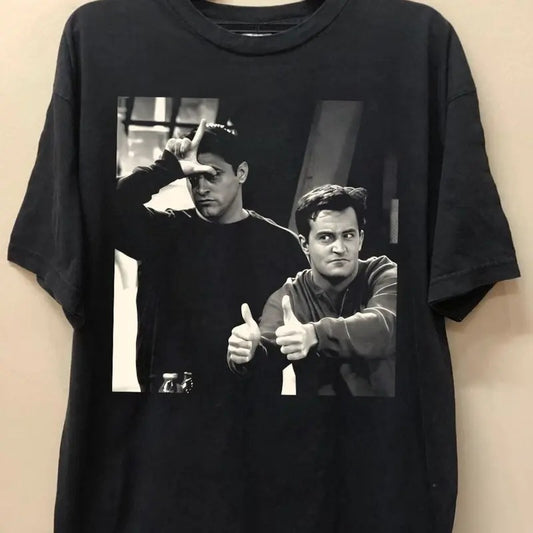 Chandler Bing T-Shirt, Unisex Cotton Tee, Matthew Perry Shirt, Meme Shirt, Funny Shirt Hoodie, Sweatshirt
