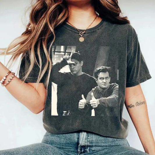 Chandler Retro Friends Tee Shirt Hoodie, Sweatshirt | InkThreadWorks.com