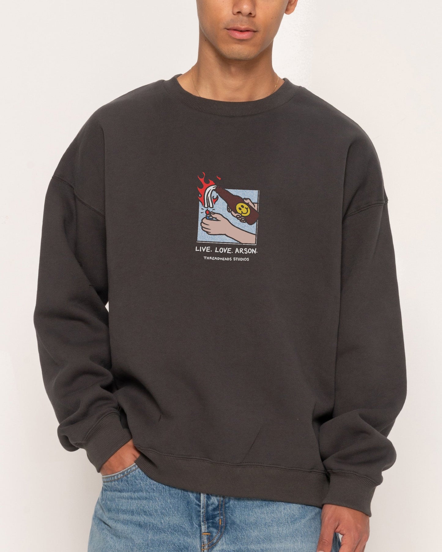 Live. Love. Arson Sweatshirt