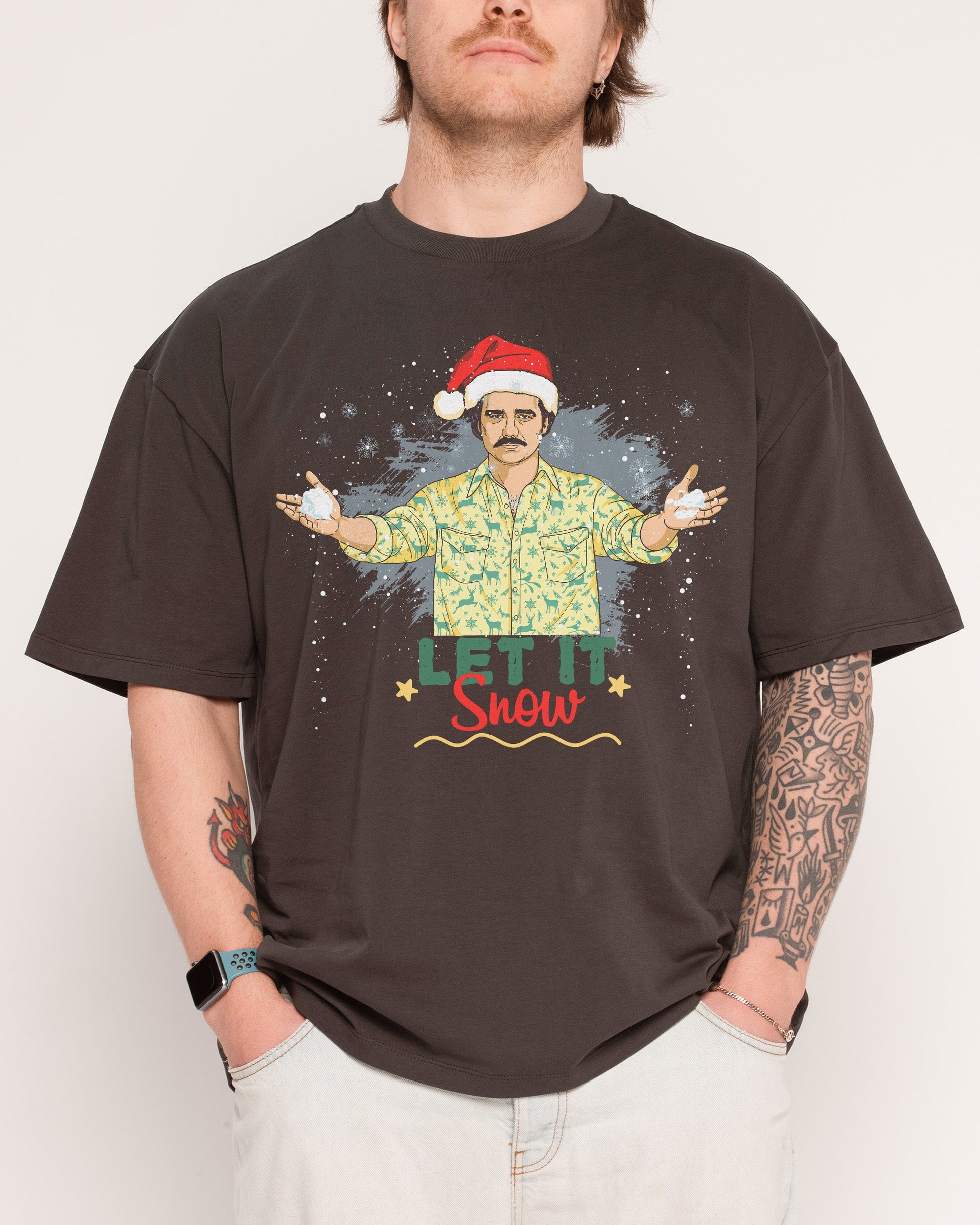 Let it Snow Oversized Tee