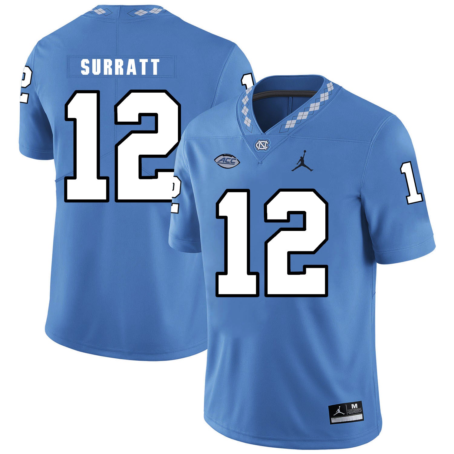 Chazz Surratt 12 Carolina Blue