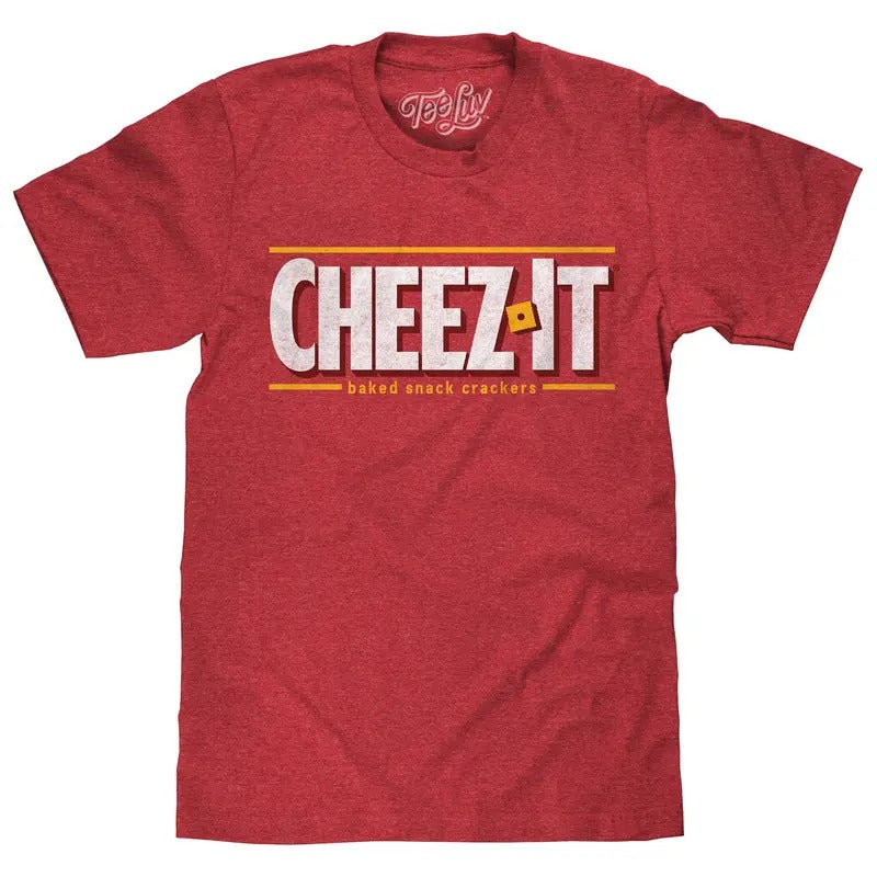 Cheez-It Logo T-Shirt - Red Hoodie, Sweatshirt | InkThreadWorks.com
