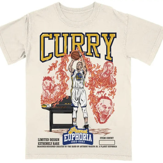 Chef Curry Tee for Men - Soft and Comfortable Shirt - Menswear - Graphic T-Shirt