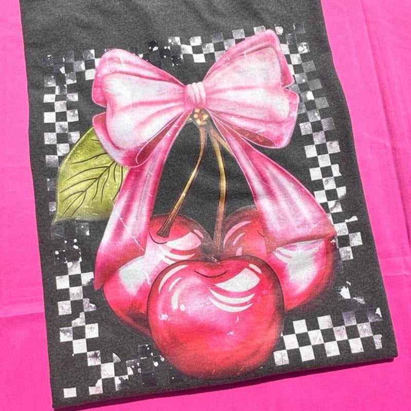 Cherries & Bows Sweatshirt T-Shirts, Hoodie | InkThreadWorks.com