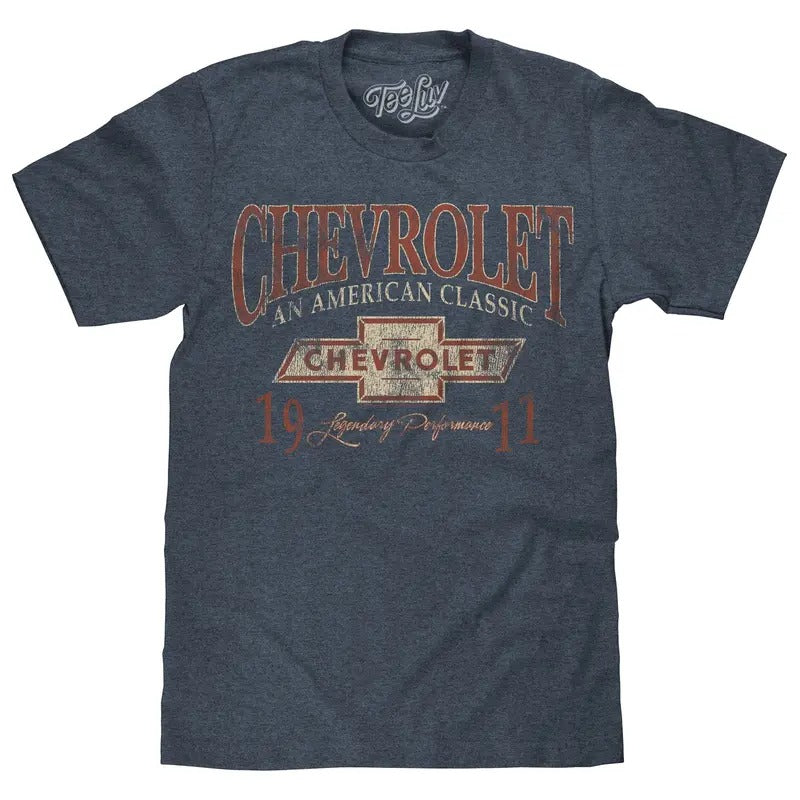 Chevrolet: An American Classic T-Shirt - Indigo