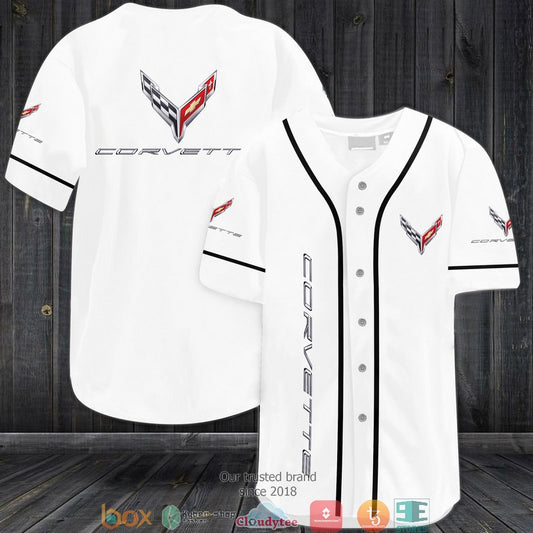 BEST Chevrolet Corvette Baseball Jersey