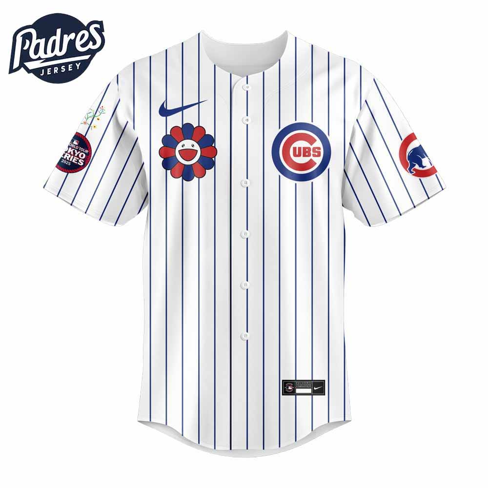 Chicago Cubs Baseball Jersey Takashi Murakami x World Tour Tokyo Series - Padres Jersey Oasis: Elevate Your Baseball Style Game