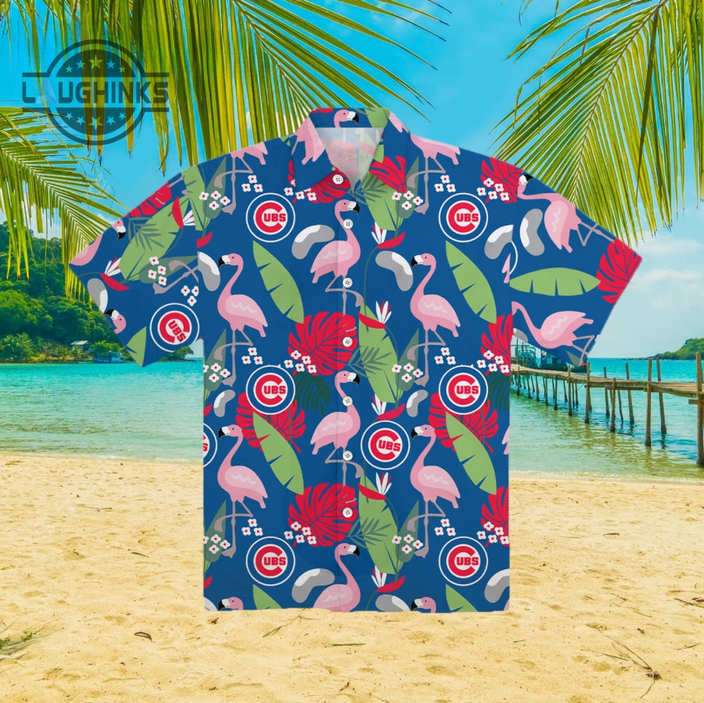 Chicago Cubs Hawaiian Shirt Giveaway Mlb Hawaiian Shirt 2023 Cubs Hawaiian Shirt Mens Chicago Cubs Shirt