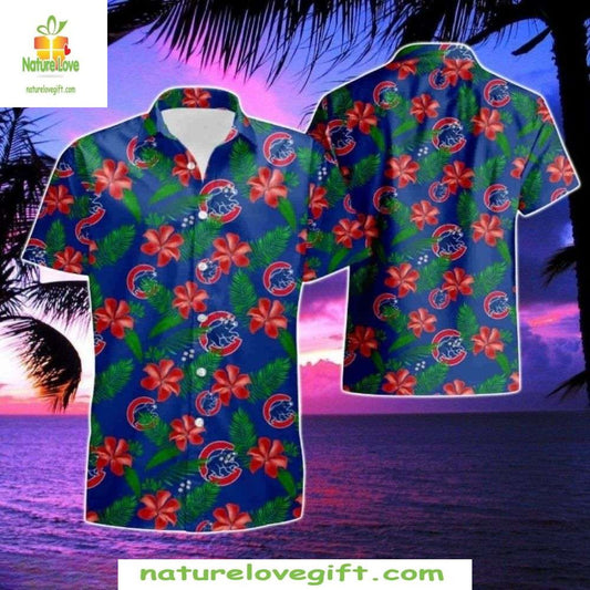 Chicago Cubs MLB Hawaiian Shirt Tropical Holiday Baseball Apparel