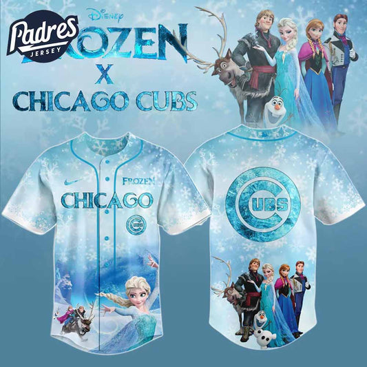 Chicago Cubs x Frozen Baseball Jersey 2025 - Padres Jersey Oasis: Elevate Your Baseball Style Game