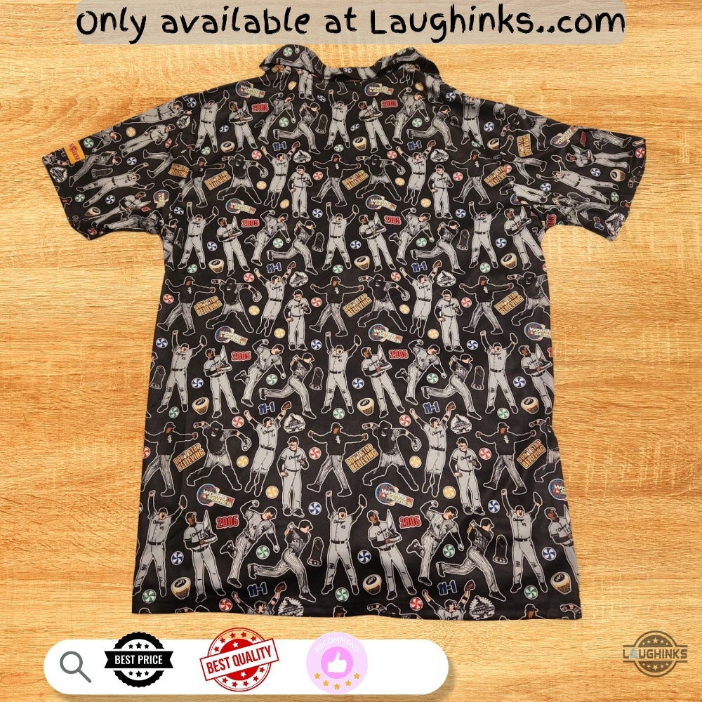 Chicago White Sox 2005 Champs Hawaiian Shirt 11 July Replica