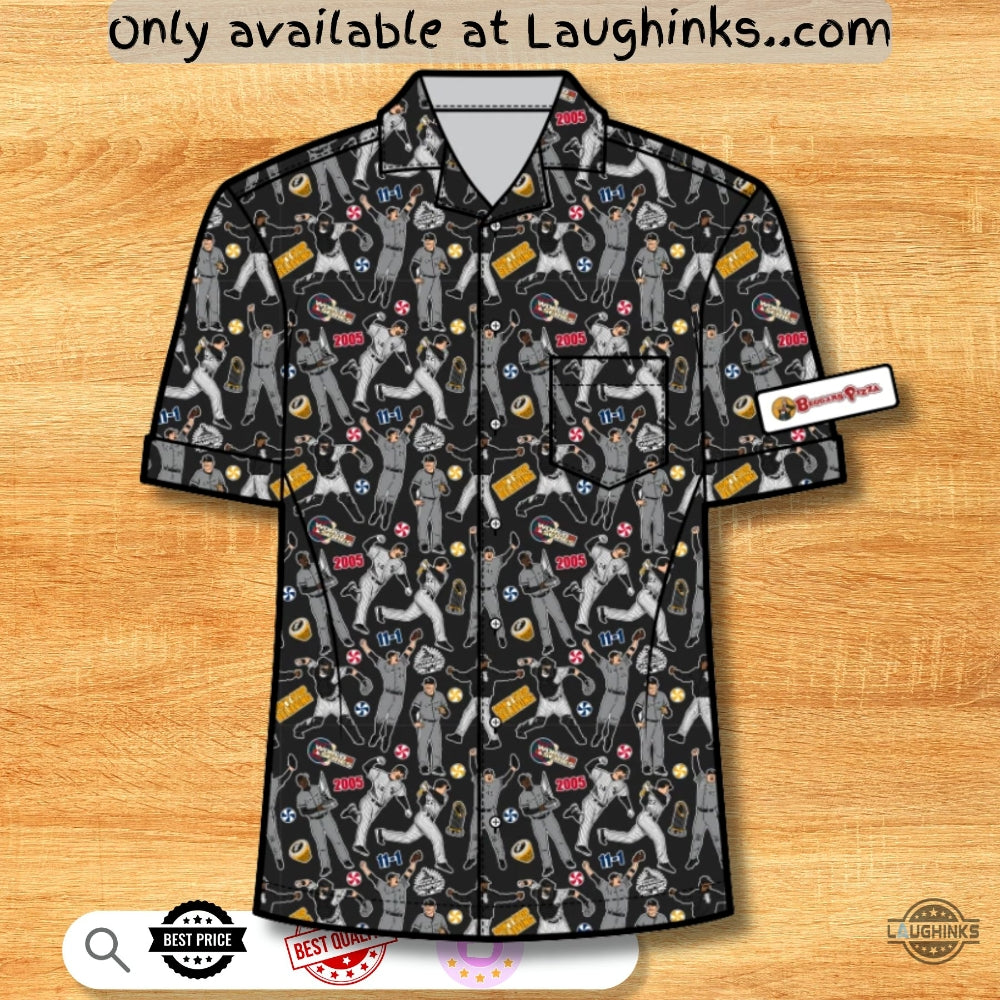 Chicago White Sox 2005 Champs Hawaiian Shirt 11 July Replica