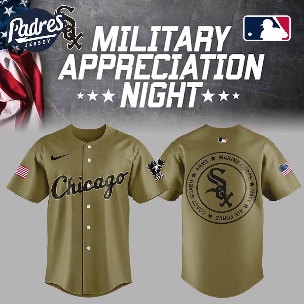 Chicago White Sox Baseball Jersey Military Green For Fan 2025 - Padres Jersey Oasis: Elevate Your Baseball Style Game