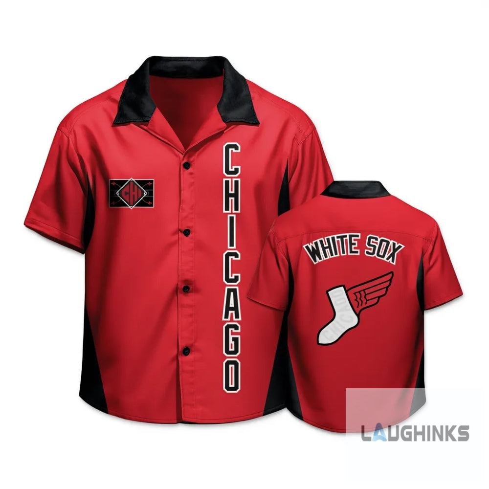 Chicago White Sox City Connect Warmup Aop Hawaiian Shirt 2026