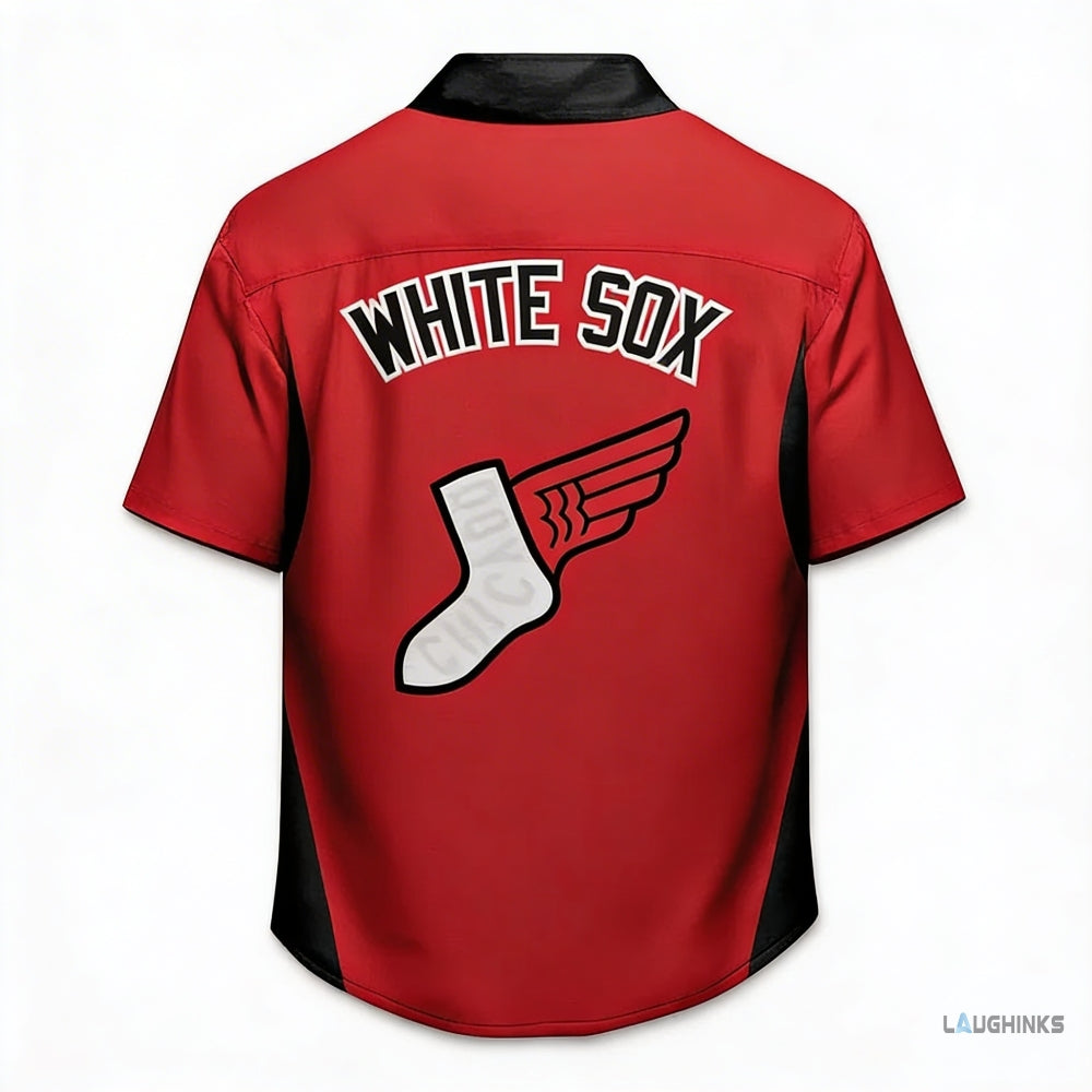 Chicago White Sox City Connect Warmup Aop Hawaiian Shirt 2026