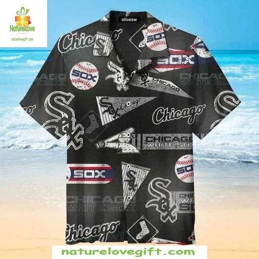 MLB Chicago White Sox Hawaiian Shirt Classic Baseball Apparel