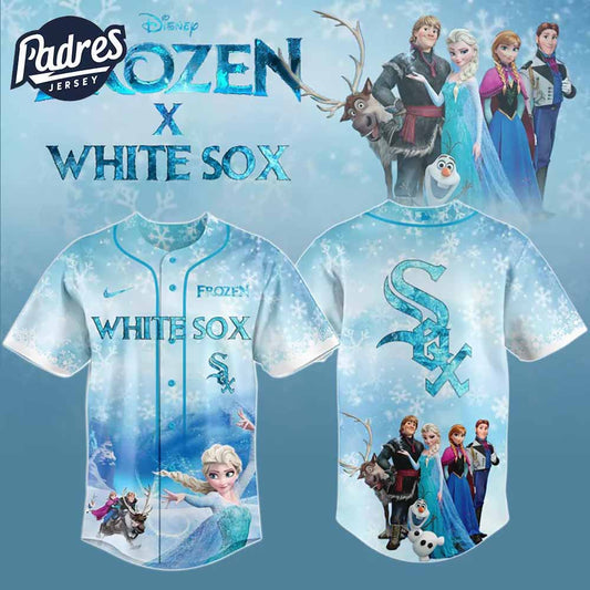 Chicago White Sox x Frozen Baseball Jersey 2025 - Padres Jersey Oasis: Elevate Your Baseball Style Game