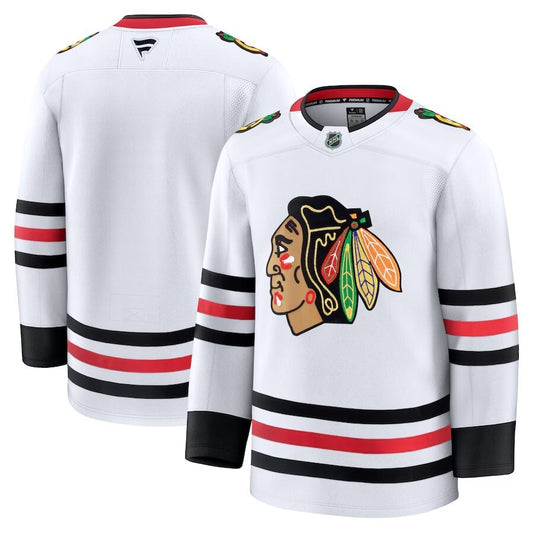 Chicago Blackhawks Fanatics Away Premium Jersey - White