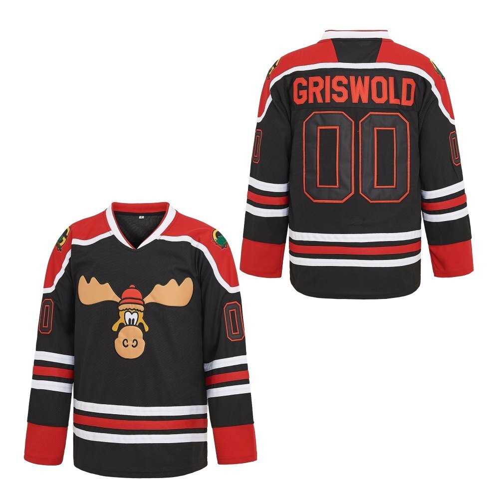 Chicago Blackhawks #00 Clark Griswold Hockey 00 Style 2