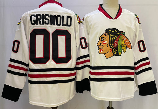 Chicago Blackhawks #00 Clark Griswold Style 1