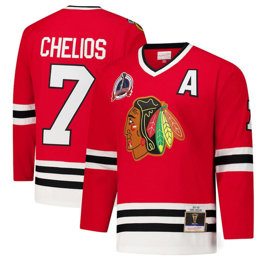 Chicago Blackhawks #7 Chris Chelios 1991-92 Power Play