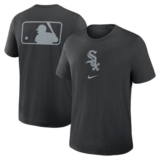 Chicago White Sox Black Early Work Tri-Blend Dri-FIT T-Shirt