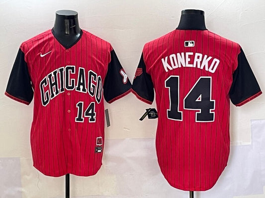 Chicago White Sox #14 Paul Konerko White Sox Collaboration Style 4