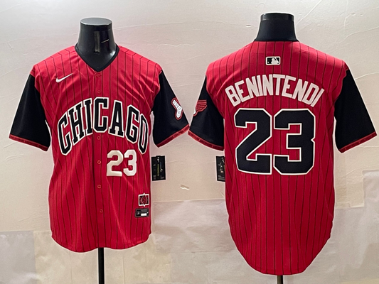 Chicago White Sox #23 Andrew Benintendi White Sox Collaboration Style 4