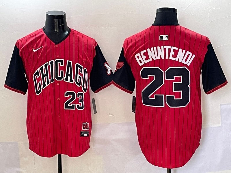 Chicago White Sox #23 Andrew Benintendi White Sox Collaboration Style 6