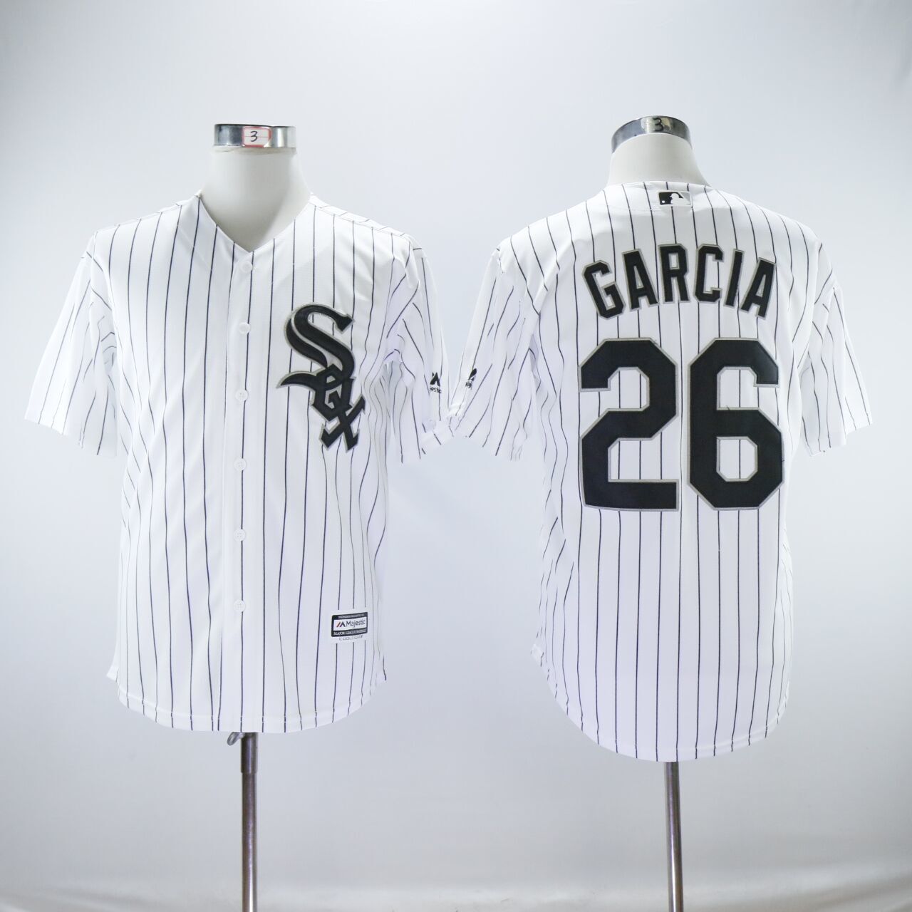 Chicago White Sox #26 Avisail Garcia White Sox 26 White Fan