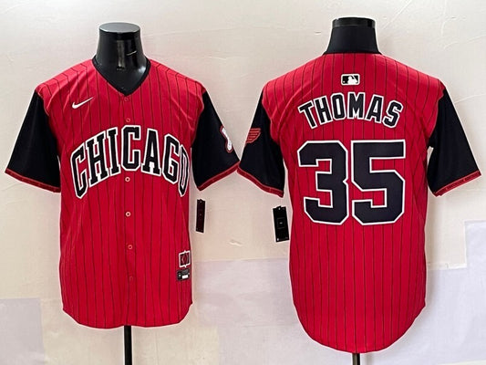 Chicago White Sox #35 Frank Thomas White Sox Collaboration Style 5