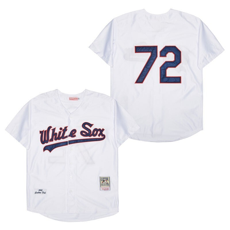Chicago White Sox #72 Carlton Fisk Style 3