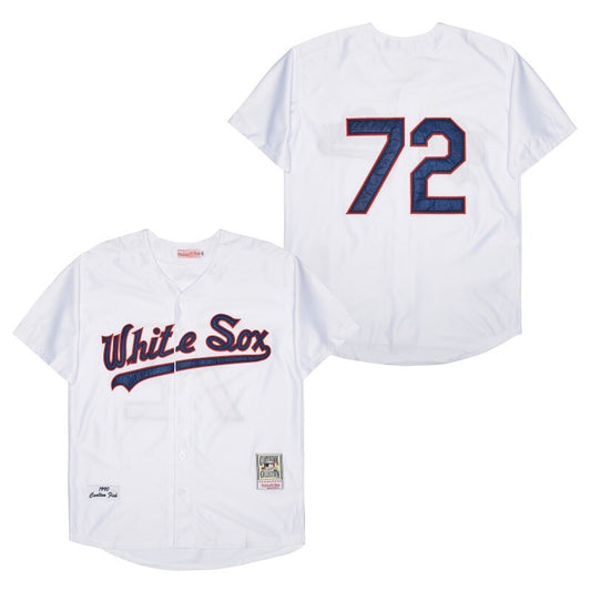 Chicago White Sox #72 Carlton Fisk Style 3