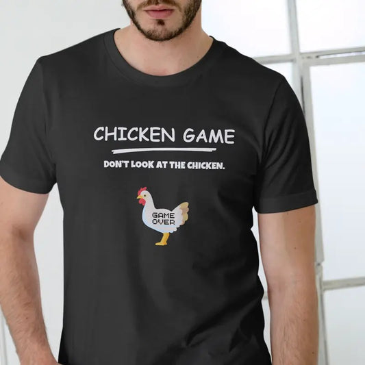 Chicken Game T Shirt, Unisex, 100% Cotton Hoodie, Sweatshirt | InkThreadWorks.com