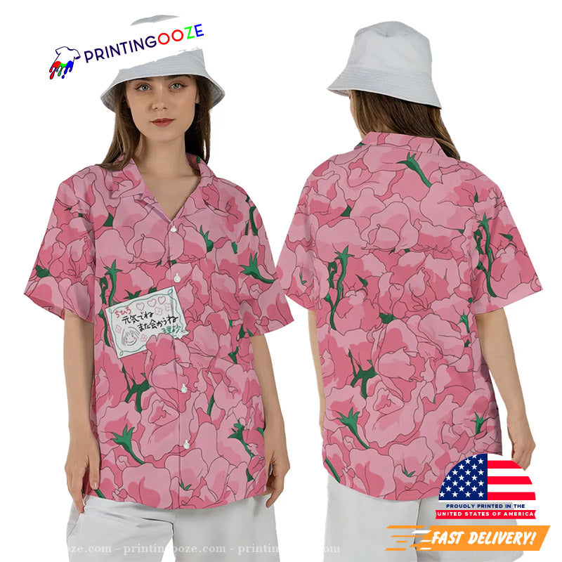 Chihiro’s Flowers Spirited Away Hawaiian Shirt